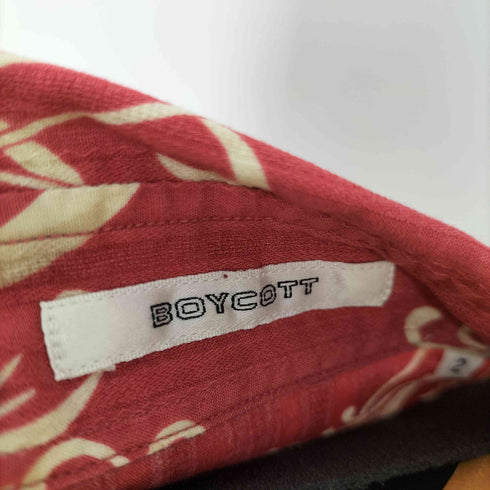 ボイコット BOYCOTT 総柄アロハシャツ メンズ 2