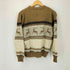 KP COLLECTION 90S ルーマニア製 ノルディック柄 アクリルニット レディース import:M