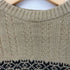 KP COLLECTION 90S ルーマニア製 ノルディック柄 アクリルニット レディース import:M