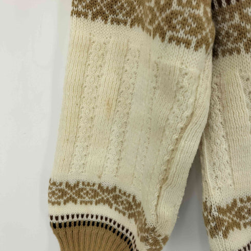 KP COLLECTION 90S ルーマニア製 ノルディック柄 アクリルニット レディース import:M