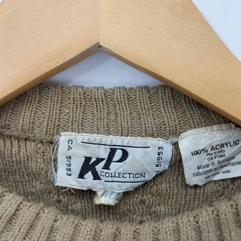 KP COLLECTION 90S ルーマニア製 ノルディック柄 アクリルニット レディース import:M