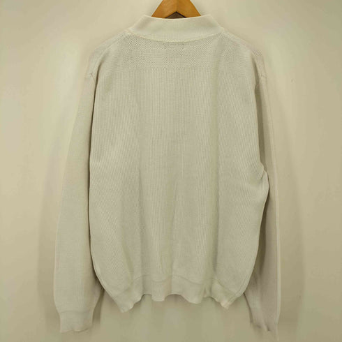 ランズエンド LANDS END 90S USA製ヘンリーネックコットンニット メンズ JPN:L