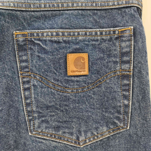 カーハート Carhartt RELAXED FIT ストレートデニムパンツ メンズ 32/32