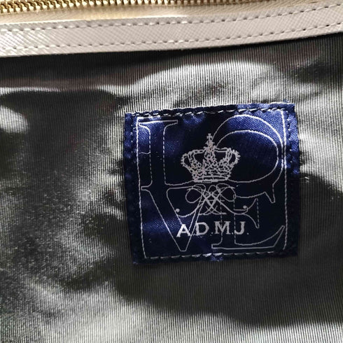 エーディーエムジェイアクセソワ A.D.M.J カモ柄2WAYレザーバックパック ウッドランド レディース