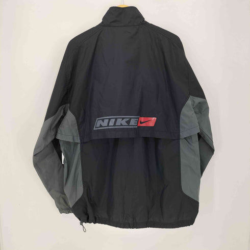 ナイキ NIKE 00S スウォッシュロゴ刺繍 ナイロントラックジャケット メンズ JPN:XL