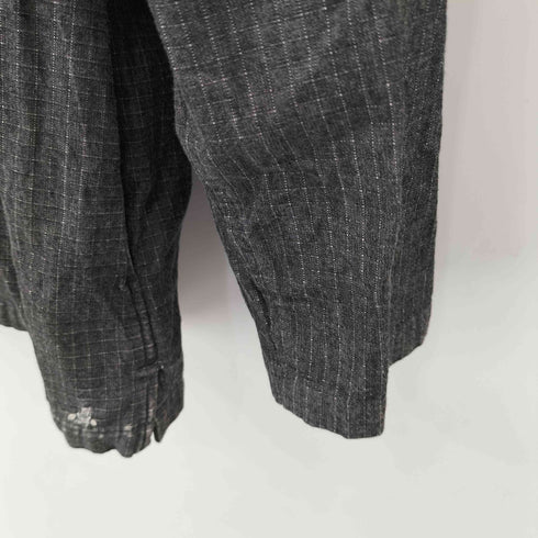 サブサエティ Subciety リップストップ ハーフジップ アノラックパーカー メンズ