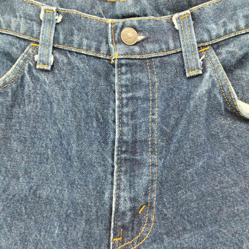 リーバイス Levis 80S 84年製 684 オレンジタブ ボタン裏575 ベルボトム ブーツカット 濃紺 メンズ W34 L34