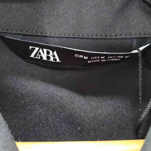 ザラ ZARA ハーフジップクロップドトップス レディース JPN:M