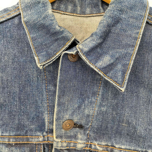 リーバイス Levis 60S~70S 525刻印 不均等V BIGE 3rd デニムトラッカージャケット メンズ