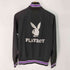 プレイボーイ PLAYBOY 背面プリント ロゴ刺繍トラックジャケット レディース JPN:M