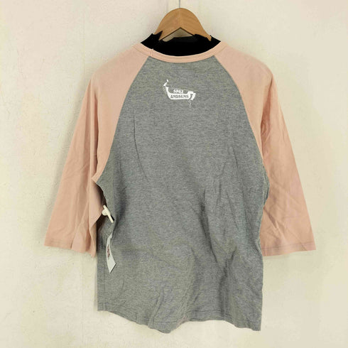 SPAZ x ANDSUNS ツートン クロックプリント ラグランカットソー メンズ JPN:M