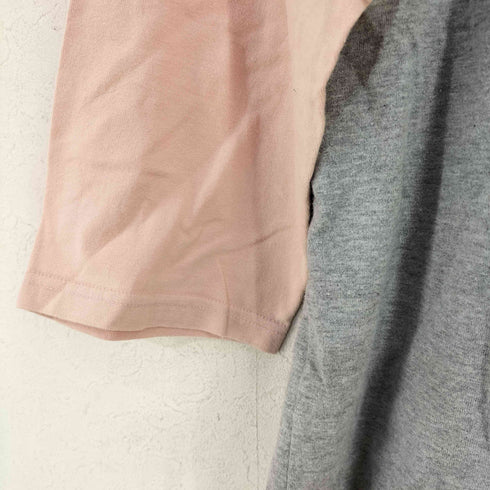 SPAZ x ANDSUNS ツートン クロックプリント ラグランカットソー メンズ JPN:M
