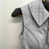 dea. by robe de fleurs 襟付きウエストカットノースリーブチェックマーメイドロングキャバドレス レディース JPN:L