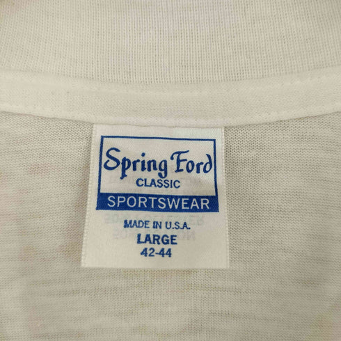 Spring Ford MADE IN USA 両面プリントツアーTシャツ @1998コピーライト メンズ import:L