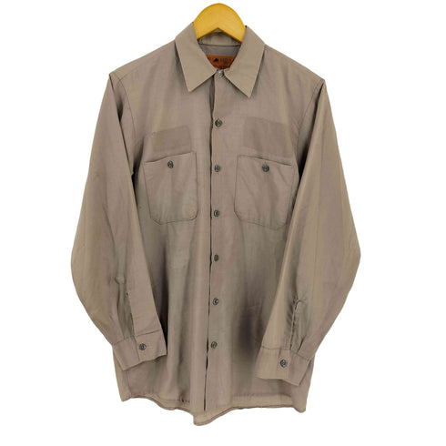 レッドキャップ RED KAP MADE IN USA 両ポケ ポリコットンワークシャツ メンズ M-RG