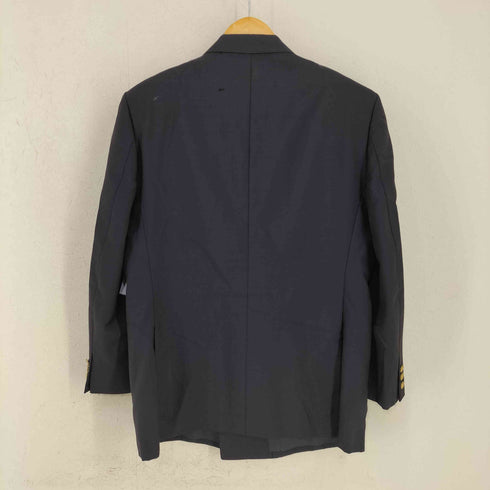 ダックス DAKS ENGLAND 紺ブレ 金ボタン ダブルブレスト ウールジャケット メンズ 98AB6