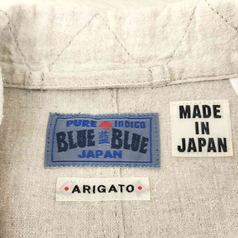 ブルーブルー BLUE BLUE 日本製 リネンアトリエコート メンズ JPN:1
