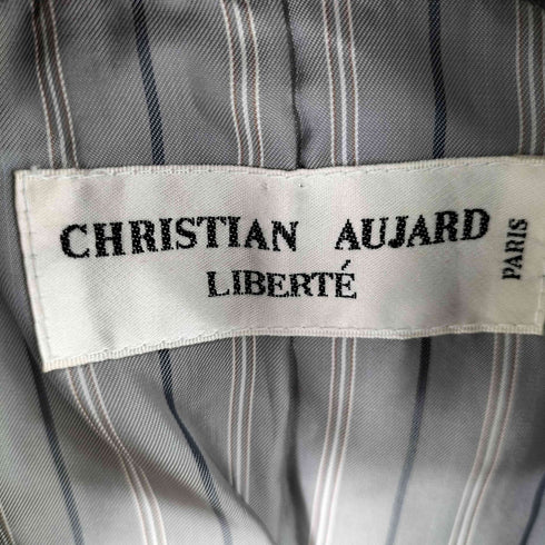 クリスチャンオジャール CHRISTIAN AUJARD 裏地ストライプ トレンチコート レディース JPN:15号