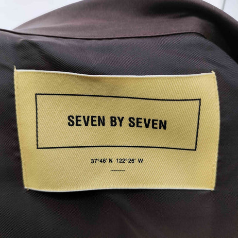 セブンバイセブン SEVEN BY SEVEN CUPRA OPEN COLLAR SHIRTS メンズ JPN:M