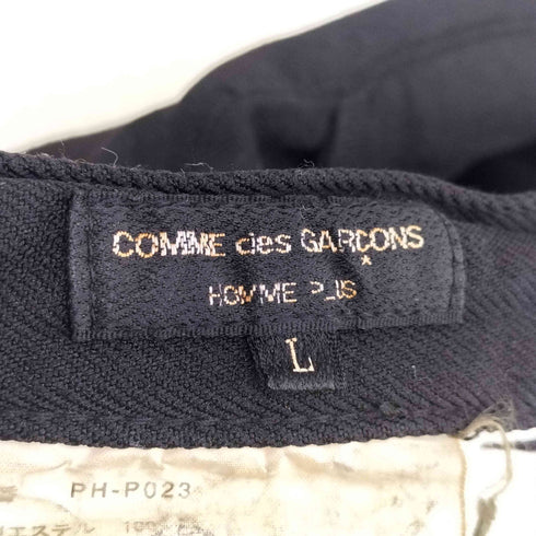 コムデギャルソンオムプリュス COMME des GARCONS HOMME PLUS ポリ縮絨 スラックス メンズ JPN:L
