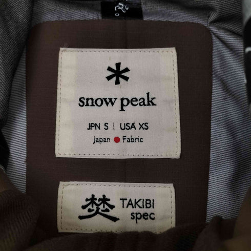 スノーピーク Snow Peak FR 3L PULLOVER RAIN JACKET メンズ JPN:XS