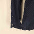 ポロラルフローレン POLO RALPH LAUREN SLIM FIT 現行タグ レギュラーカラー ドット インディゴ コットンシャツ メンズ import:M