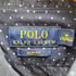 ポロラルフローレン POLO RALPH LAUREN SLIM FIT 現行タグ レギュラーカラー ドット インディゴ コットンシャツ メンズ import:M