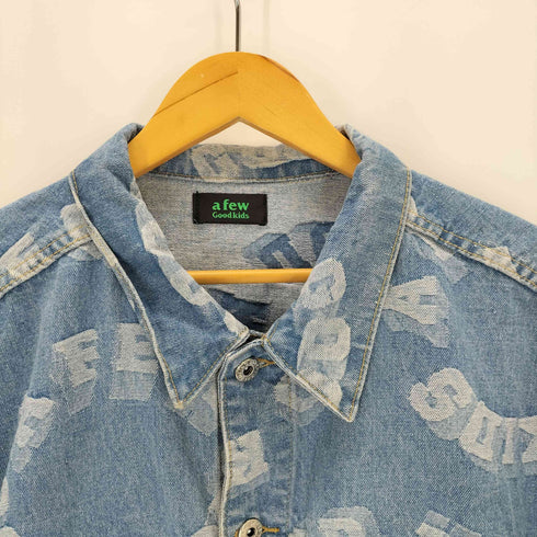 アフューグッドキッズ A FEW GOOD KIDS サークルロゴデニムジャケット メンズ