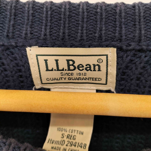エルエルビーン L.L.Bean Cotton Waffle Sweater メンズ JPN:S