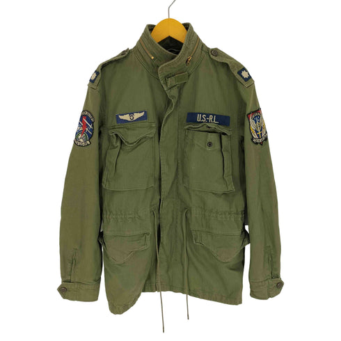 ポロラルフローレン POLO RALPH LAUREN M-65 Field Jacket ヘリンボーンコットン フィールドジャケット メンズ import:M