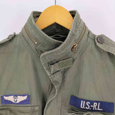 ポロラルフローレン POLO RALPH LAUREN M-65 Field Jacket ヘリンボーンコットン フィールドジャケット メンズ import:M