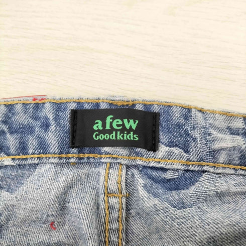 アフューグッドキッズ A FEW GOOD KIDS サークルロゴデニムパンツ メンズ JPN:XS