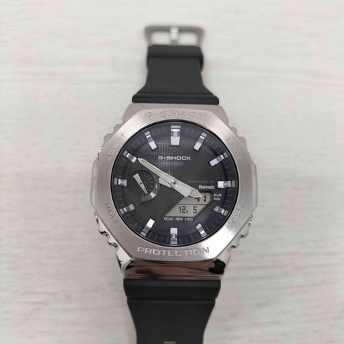 カシオ CASIO G-SHOCK GBM-2100-1AJF 2100Series メタルカバード Bluetooth搭載 タフソーラー腕時計 メンズ