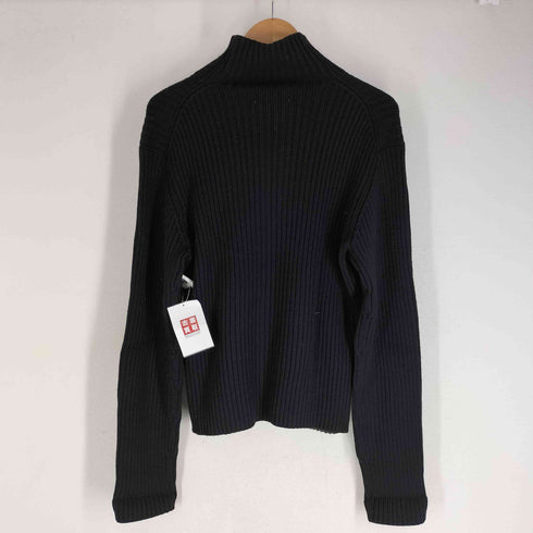ヨウジヤマモトプールオム Yohji Yamamoto POUR HOMME 00s アーカイブ 異素材 前ポケ ドッキング ドライバーズニット メンズ 3