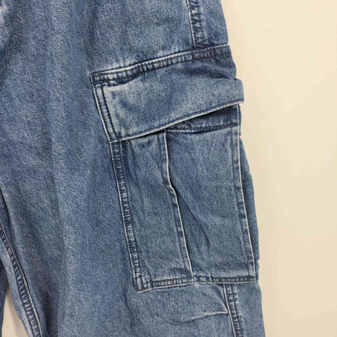 ジーユー GU デニムスーパーワイドカーゴパンツ メンズ JPN:S