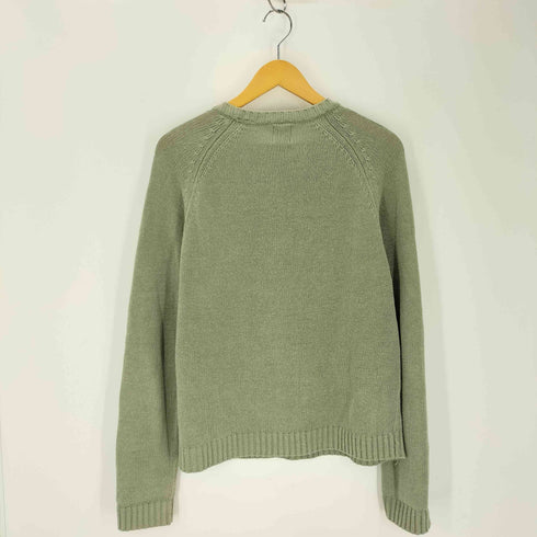 ギャップ Gap OLD クルーネックリネンコットンニット ラグラン メンズ JPN:S