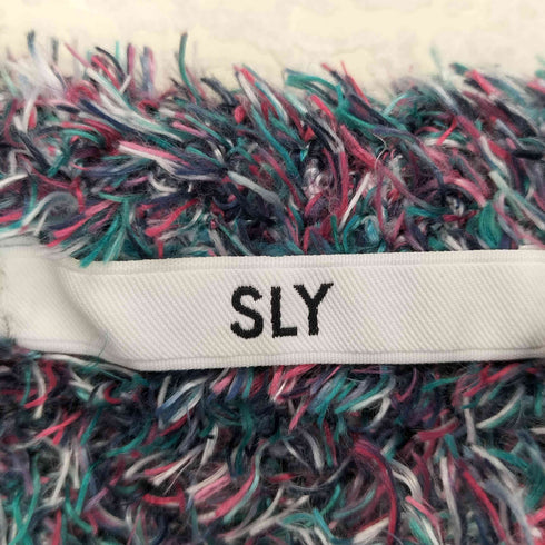 スライ SLY MIX SHAGGY CROPPED MG TOPS レディース JPN:1