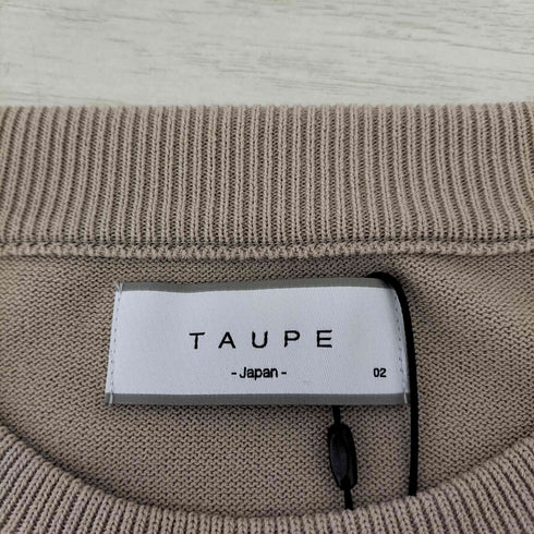 トープ taupe TPE STRAON INTARSIA H/S KNIT メンズ 02