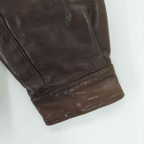 ゴールデンベアー Golden bear 80-90S MADE IN USA 革タグ A2 TYPE LEATHER JKT メンズ 42