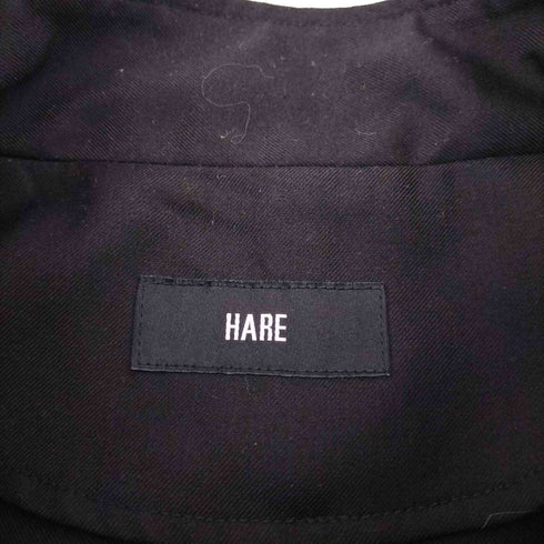 ハレ HARE スタンドカラーショートスリーブブルゾン メンズ FREE