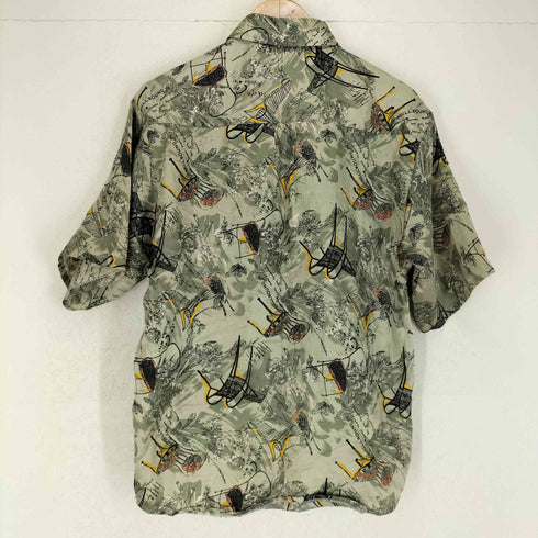 STEFANO 総柄 S/S シャツ レディース