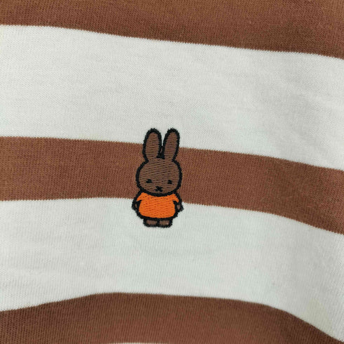 ポップトレーディングカンパニー POP TRADING COMPANY Pop & Miffy Striped Longsleeve Tee メンズ import:L