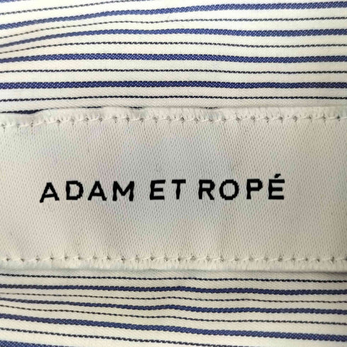 アダムエロペ Adam et Rope ビッグシルエットレギュラーカラーシャツ メンズ JPN:M