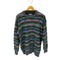ザラ ZARA マルチカラージャガードニット メンズ import:L