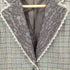 アクシーズファム axes femme グレンチェック 5B テーラードジャケット レディース