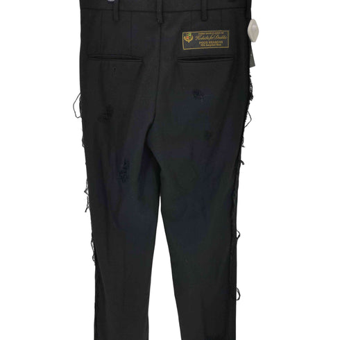 ダブレット doublet 22SS RECYCLE WOOL DAMAGED TROUSERS メンズ 003