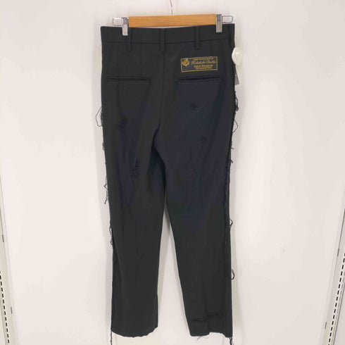 ダブレット doublet 22SS RECYCLE WOOL DAMAGED TROUSERS メンズ 003