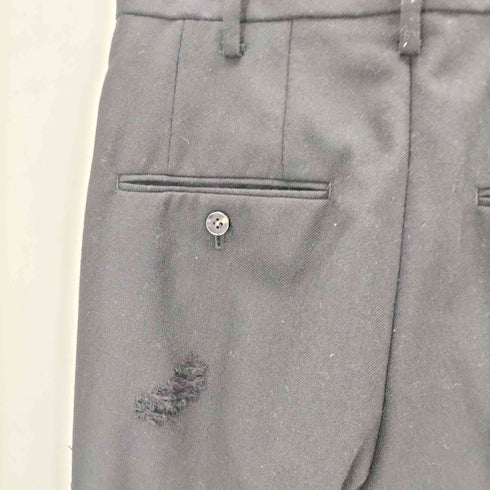 ダブレット doublet 22SS RECYCLE WOOL DAMAGED TROUSERS メンズ 003