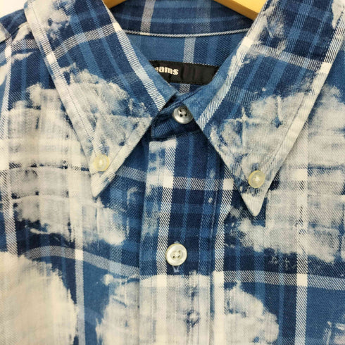 ビームス BEAMS チェック柄 L/S BDシャツ メンズ JPN:L