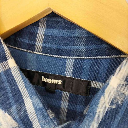ビームス BEAMS チェック柄 L/S BDシャツ メンズ JPN:L